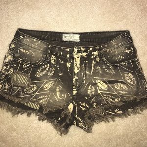 Free People cut-off shorts